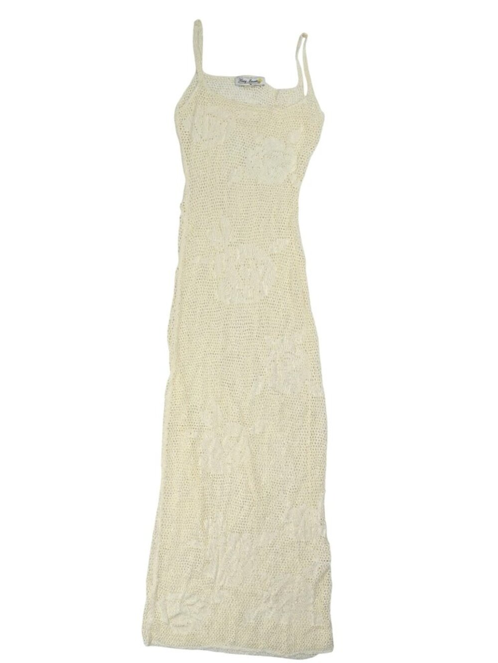 Heavy Manners Say It With Flowers Knit Dress in Ivory